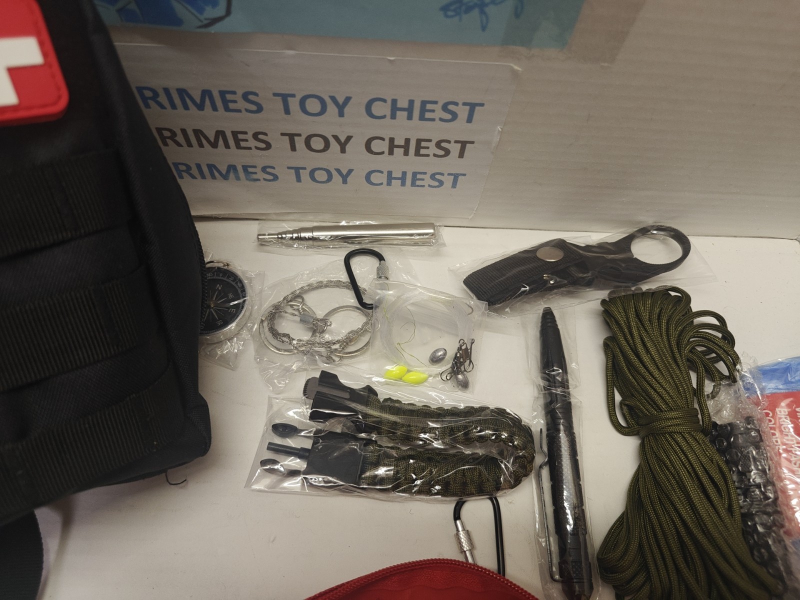 First Aid /survival kit With Carry Bag.
