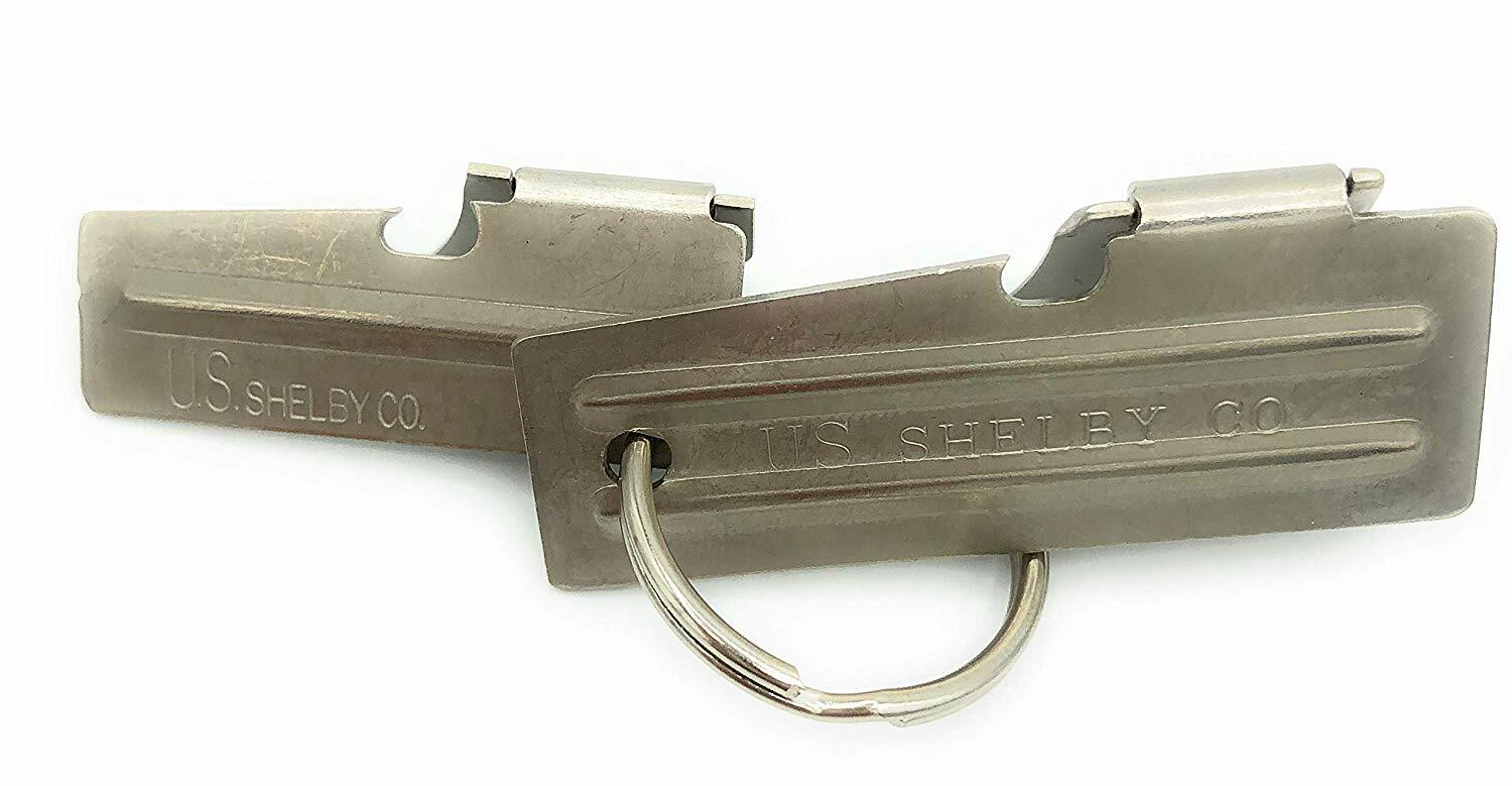 New P38 & P51 Can Opener Original Military w / Key Ring ( 3pcs bundle) US Made