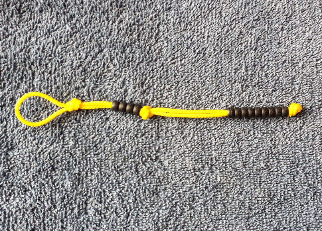 Bright Yellow Ultra Light Micro Ranger Pace Count Beads US Veteran Made in USA