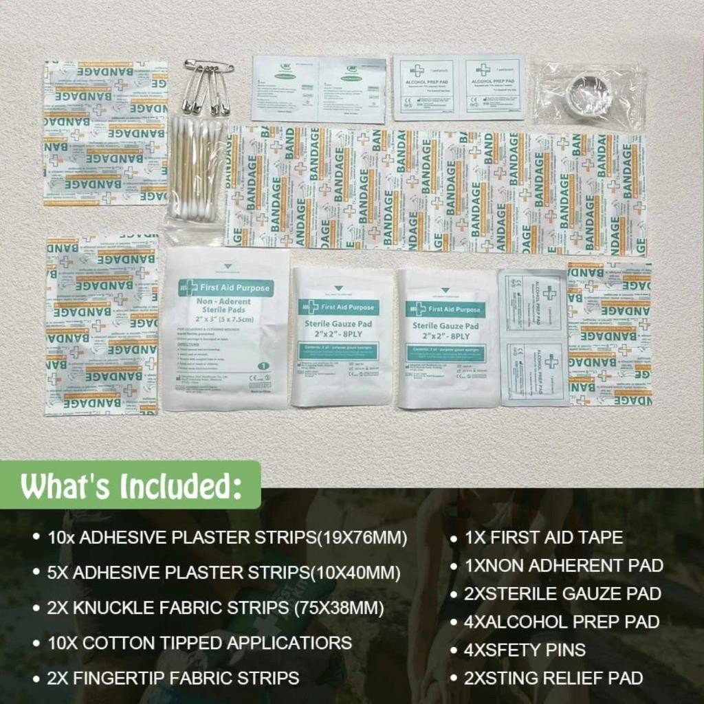 Emergency First Aid Kit Medical 43/92/210/258PCS Travel Emergency ARTG Register