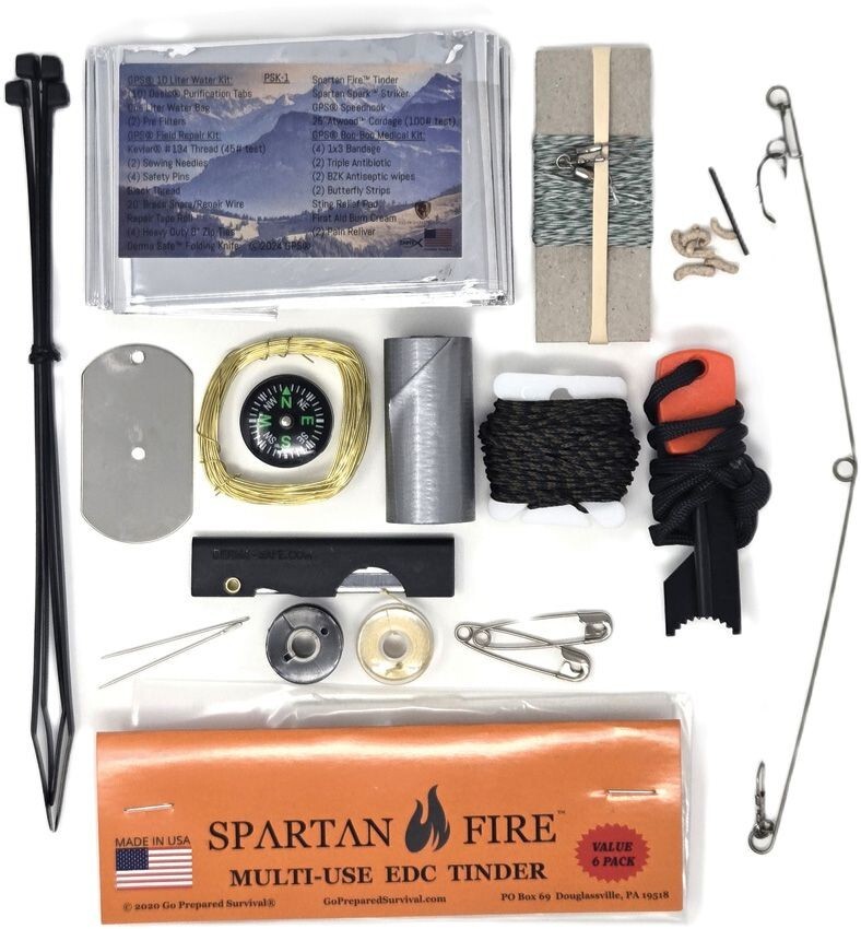 Go Prepared Survival Kit General Outdoor Scenarios Essentials Compact Portable