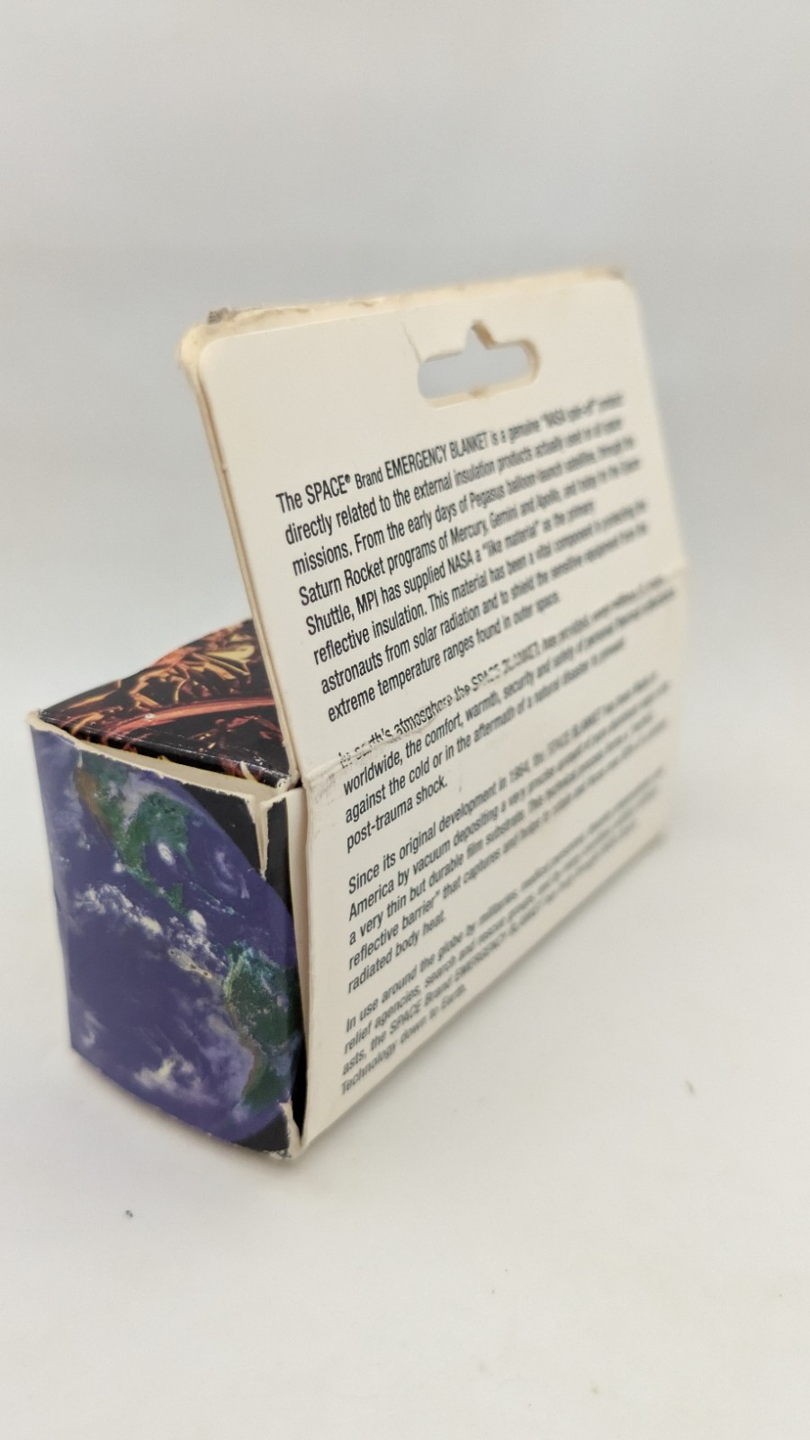 Vintage MOI Outdoors Reflective Space Emergency Blanket New Open Box