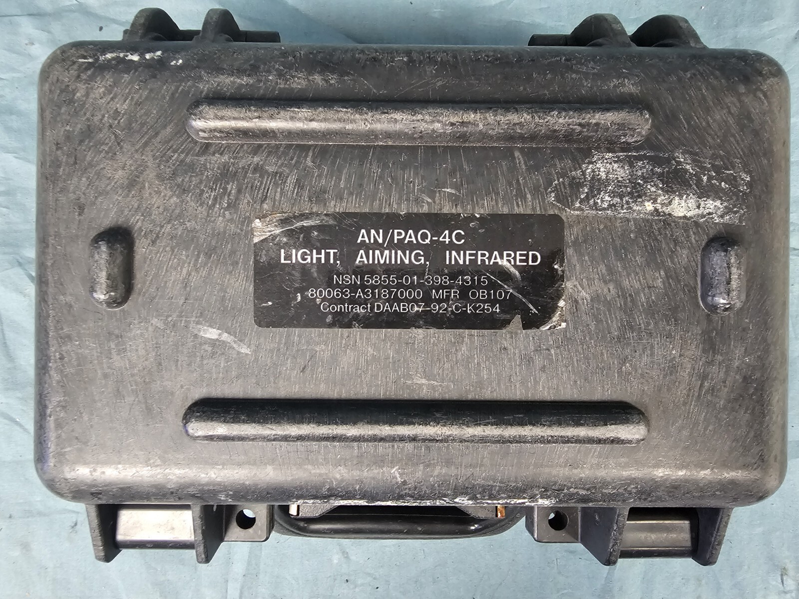Starlight AN/PAQ-4C 11x9x5 SC-045061 Aiming Laser Hard Case Gun Dry Box Camera