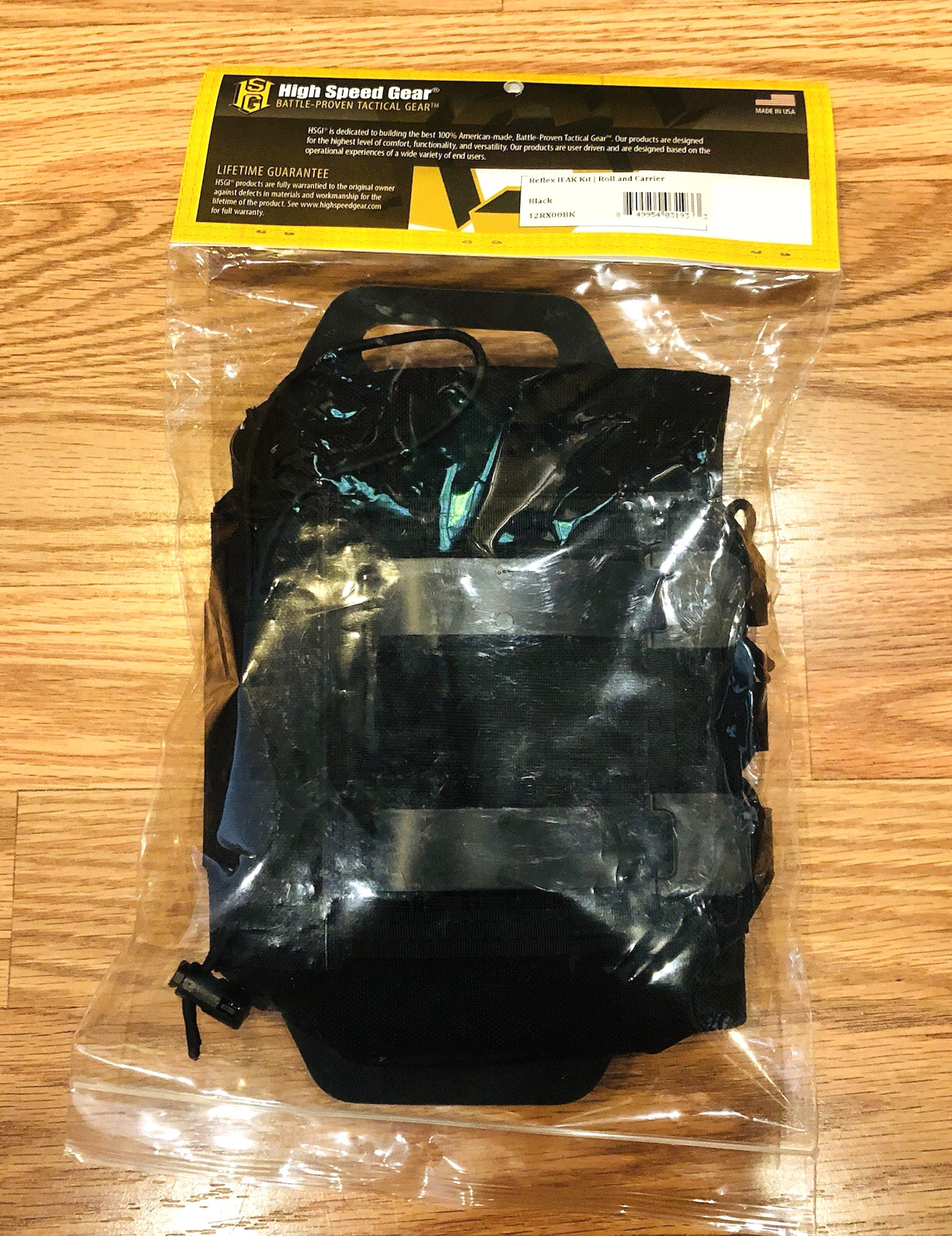 HSGI High Speed Gear Reflex IFAK Kit Roll & Carrier Black 12RX00BK Tactical NEW
