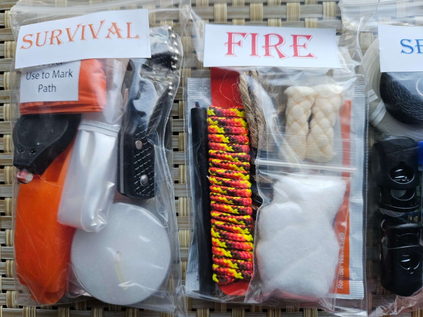 Premium SURVIVAL and REPAIR kit – Great for car, home, camping, 60+ items