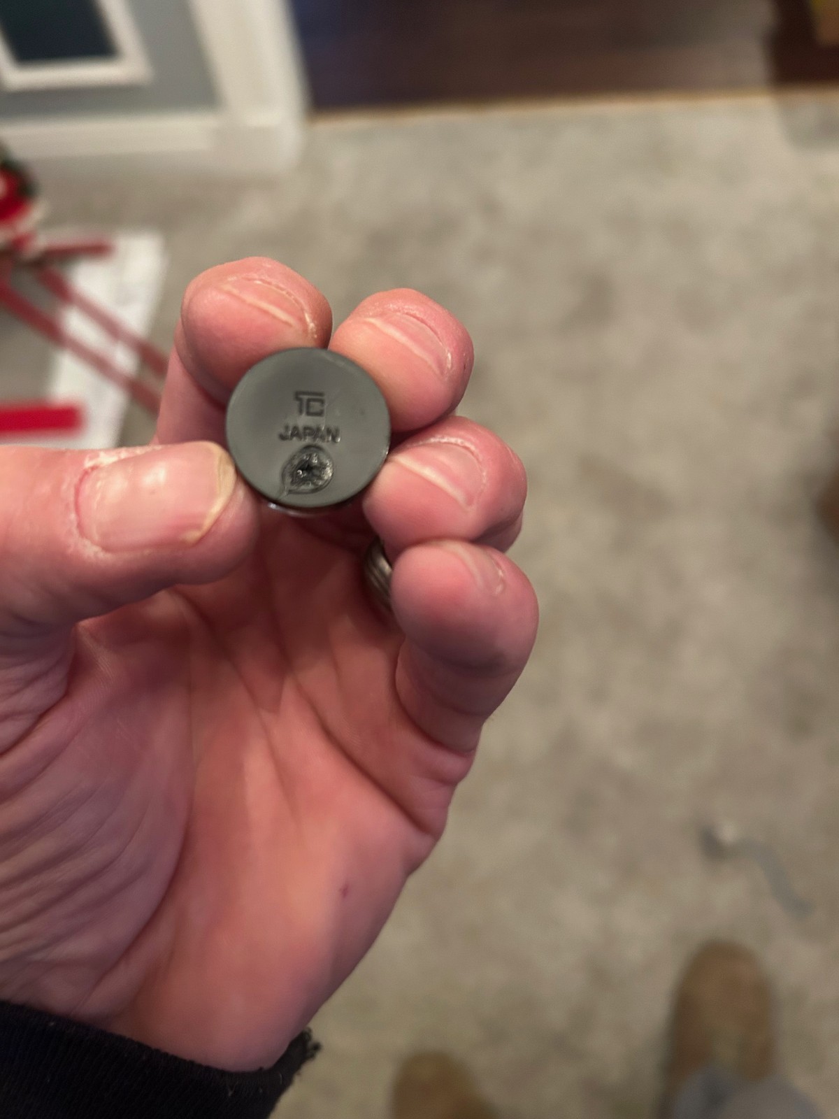 20mm Button Thermometer – Grade AA, JAPAN, High Quality, EDC (About 3/4″)