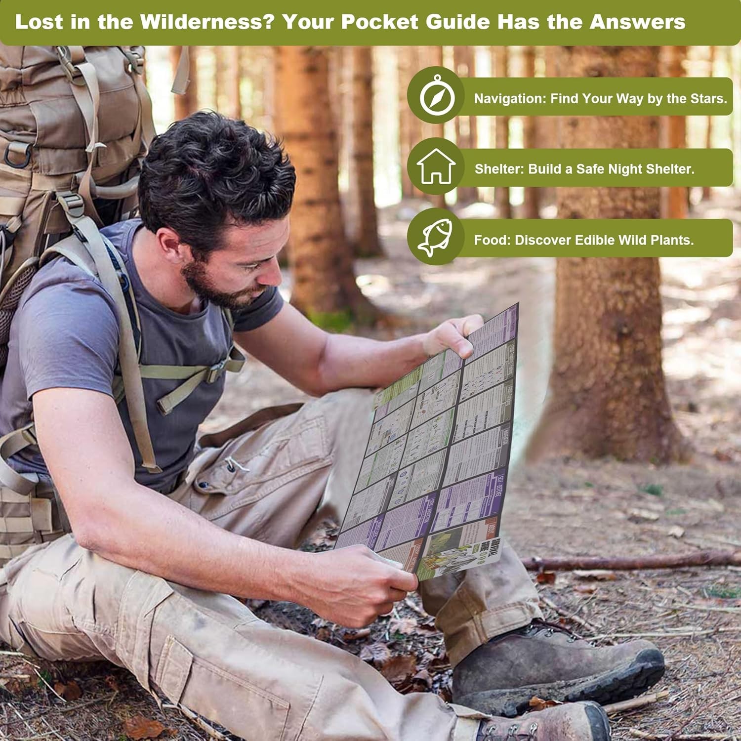 Emergency Survival Guide Pocket Size Book
