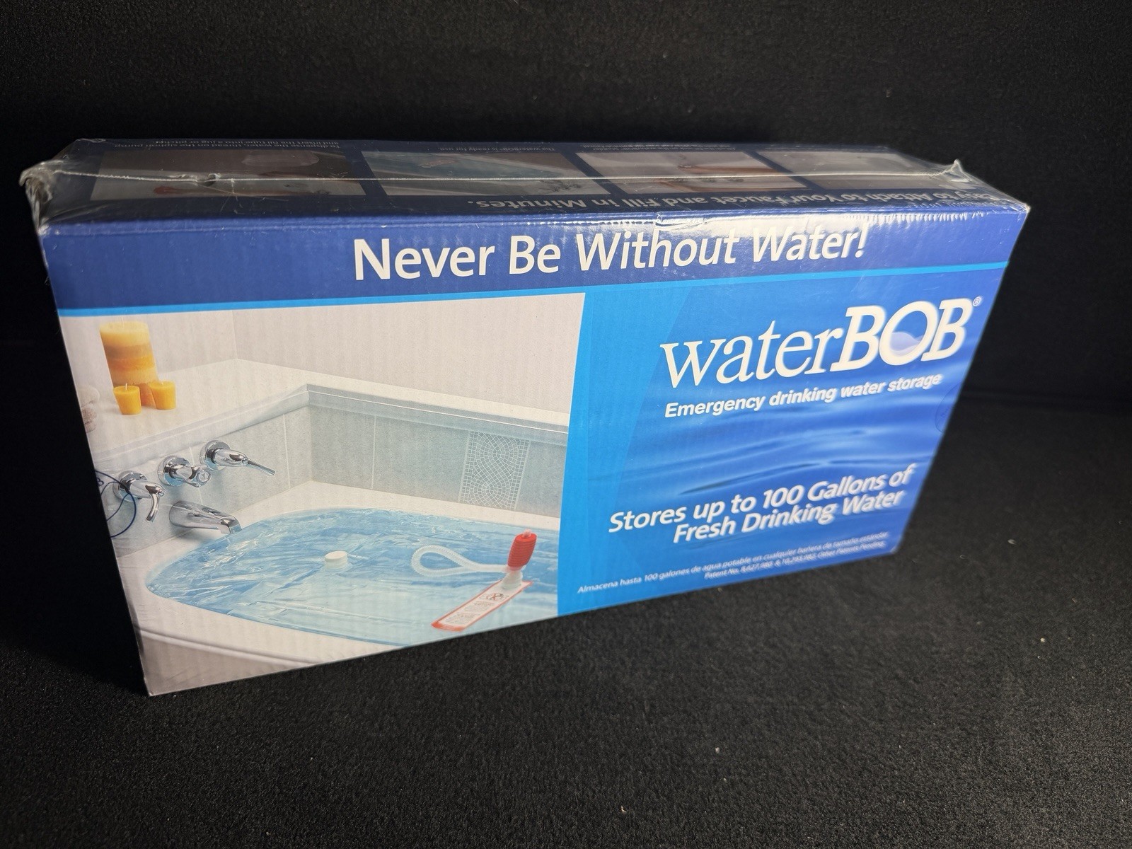 Water BOB Survival Emergency Drinking Fresh Water Storage 100-Gallons Kit