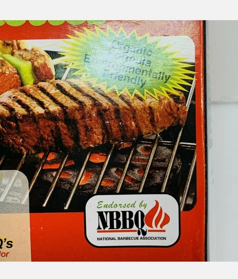 LOKKII BBQ BRIQUETTES READY TO LITE CAMPFIRES OR GRILLS Box Contains 2 Briquett