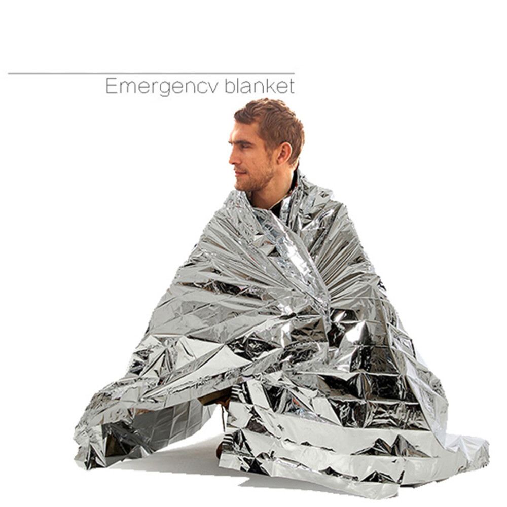 Emergency Blanket Aluminum Foil Space Blankets Survival Bulk Outdoor
