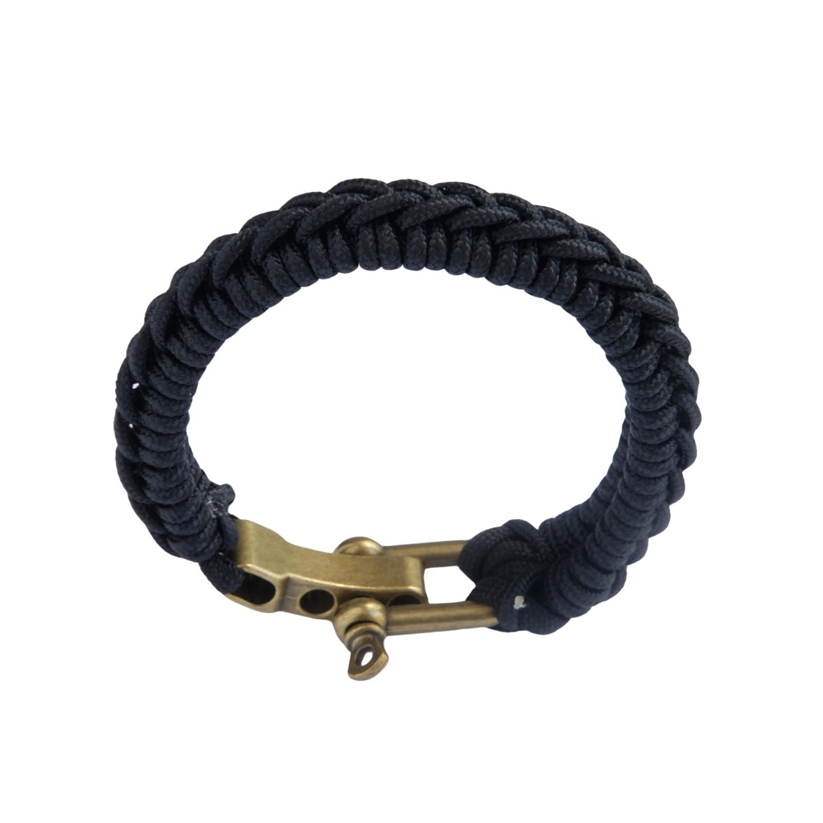 Minimalist Paracord Bracelet for Men with D Ring Shackle Buckle Adjustable – …
