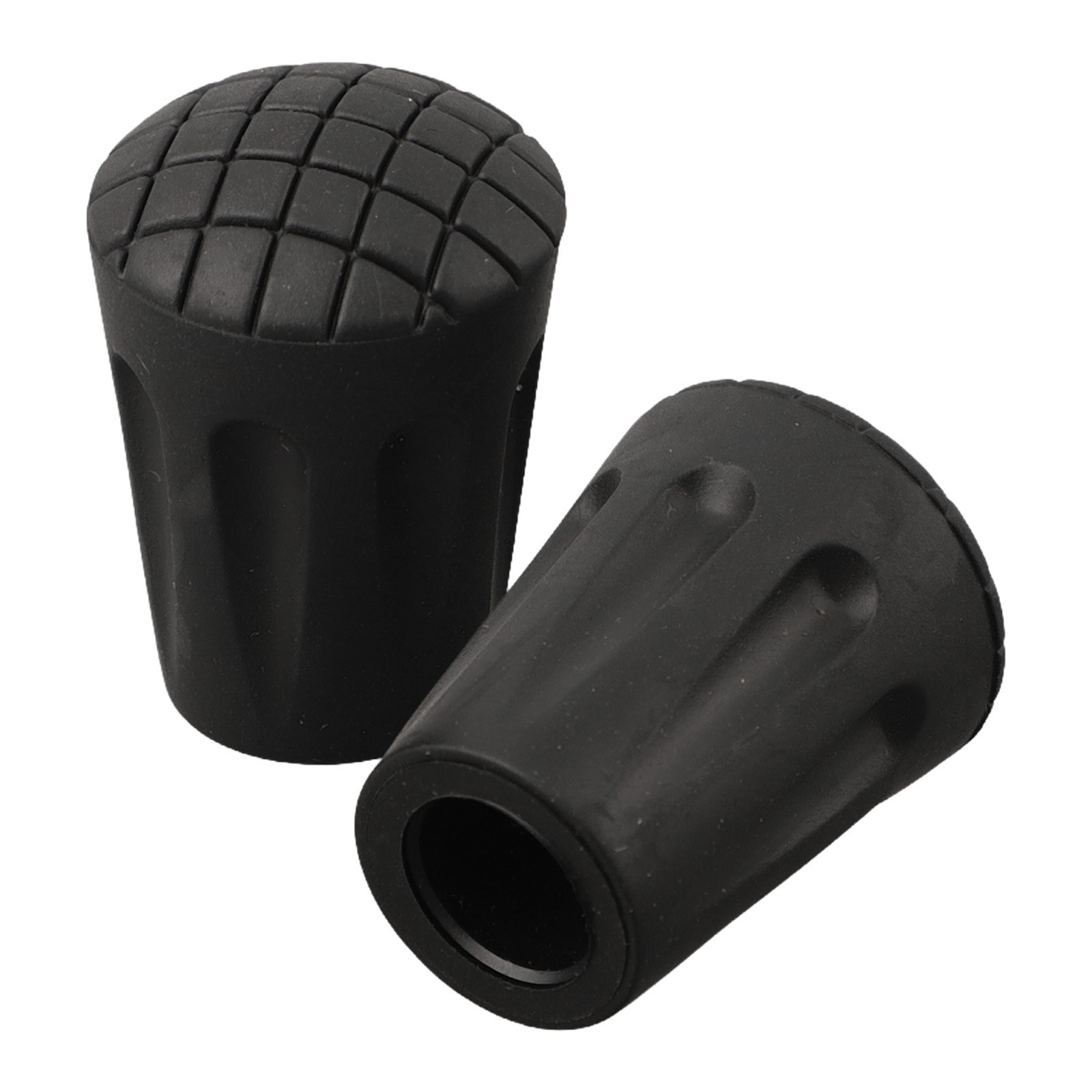 Trekking Pole Tips Replacement Long Lasting Rubber Feet (3pcs) for Hiking Poles