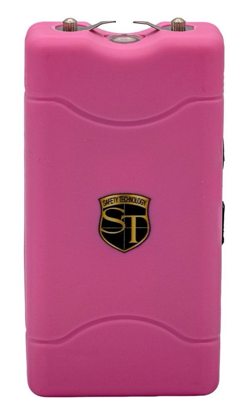 MAGNAVOLT Rechargeable Stun Gun WOMEN Self Defense Protect 80 Million Volt PINK