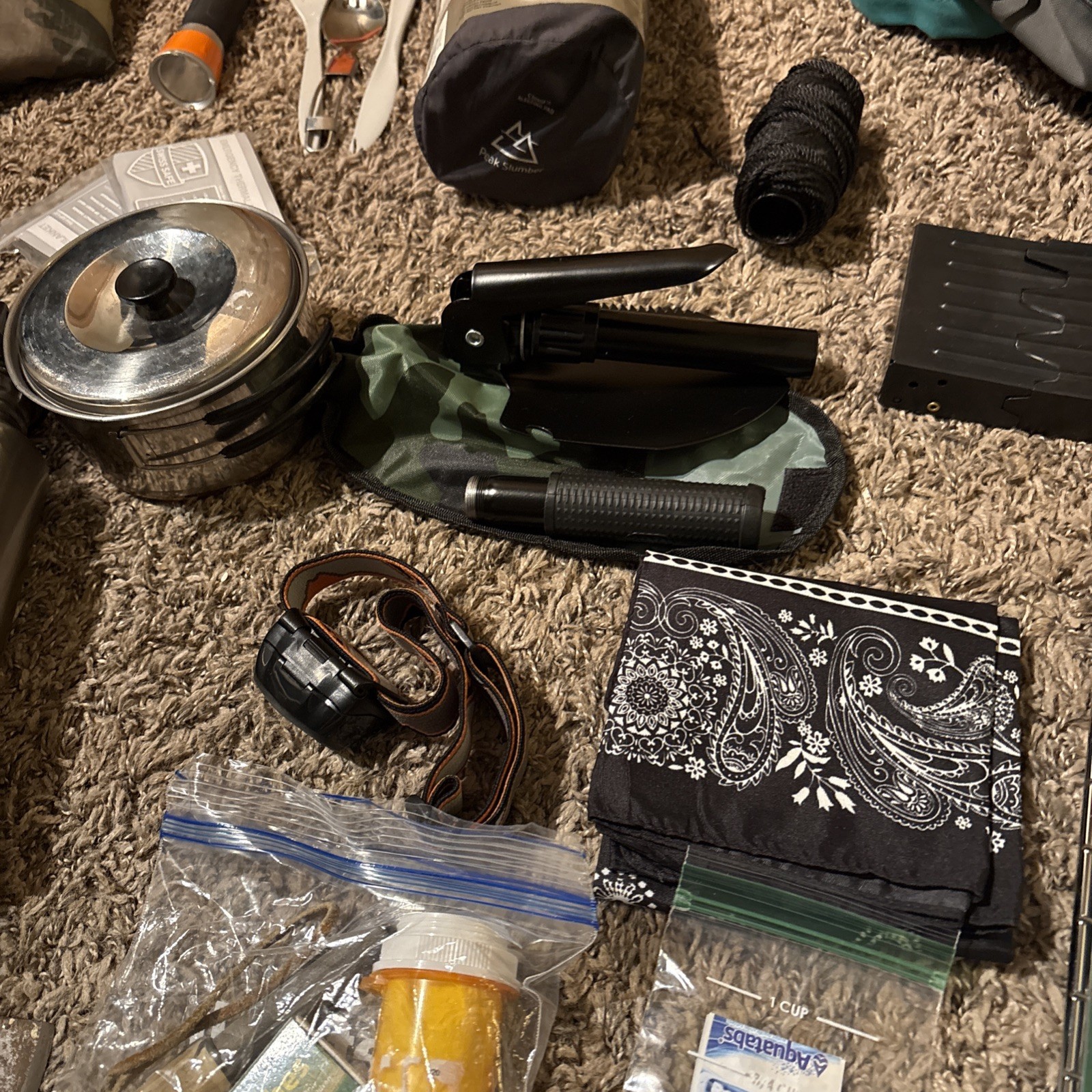 Bug Out Get Home Emergency Survival Edc Bushcraft Hiking Ultralight Bag Wife Kid