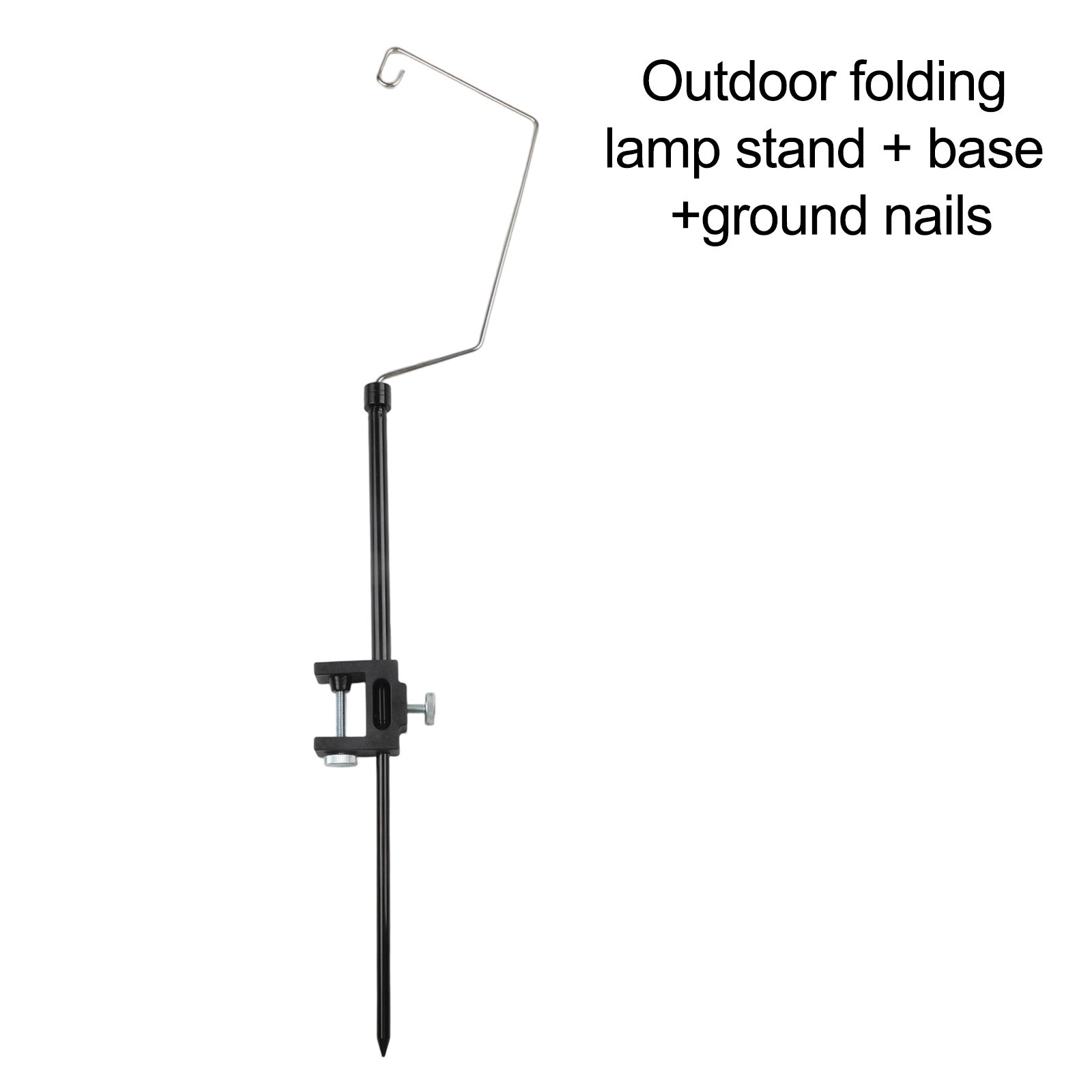Lightweight Aluminum Light Stand for Camping Collapsible for Easy Carry