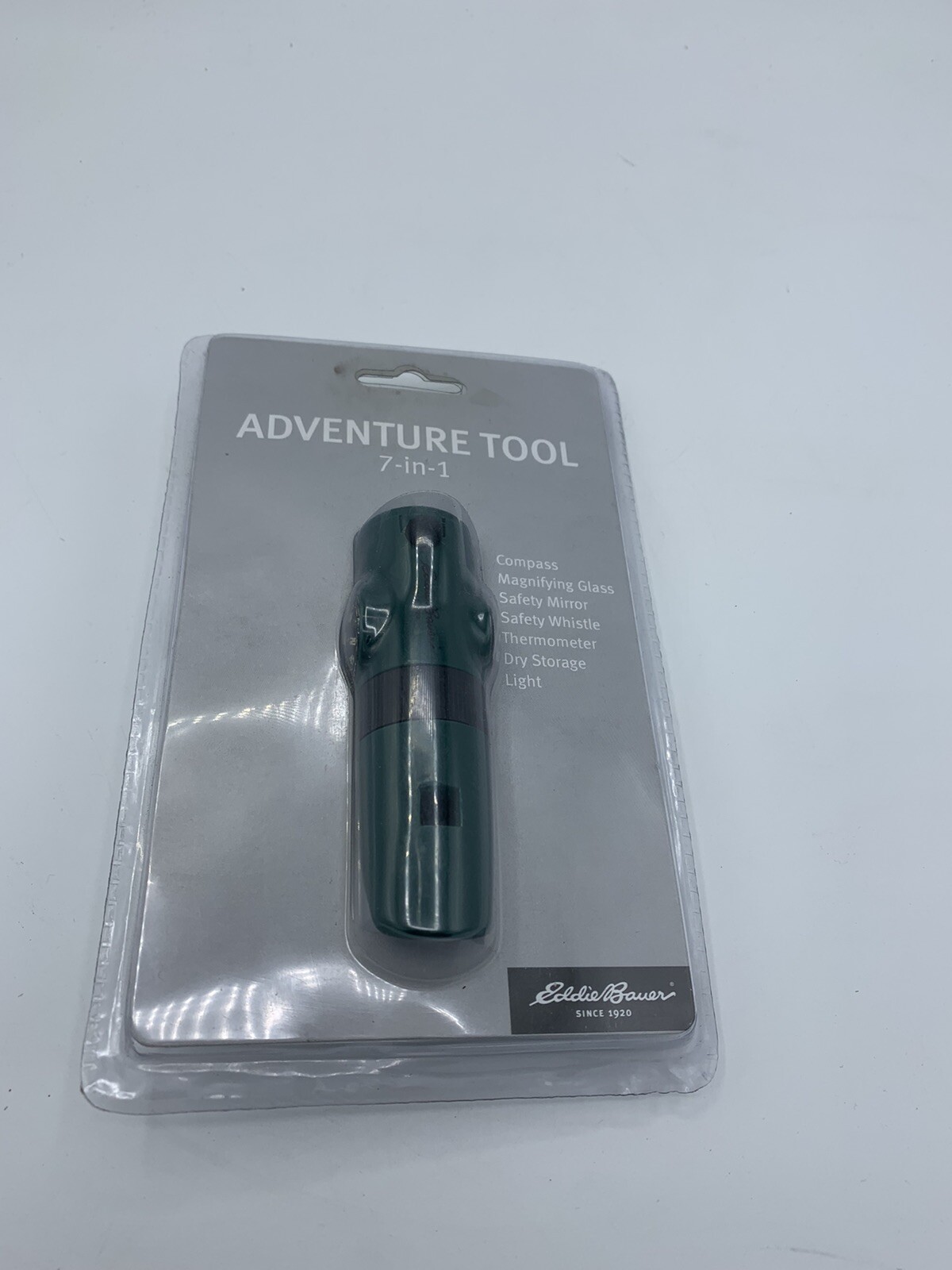 Eddie Bauer Adventure Tool, 7 in 1 Survival Tool Compass,whistle,thermometer