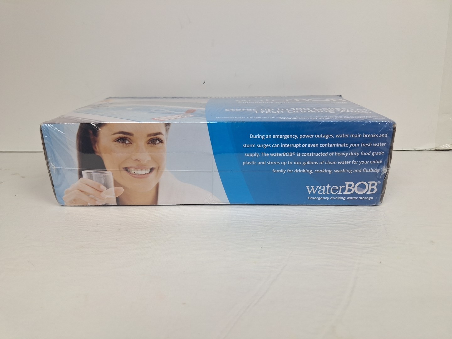New WaterBOB Emergency 100-Gallon Drinking Water Storage Survival Kit Sealed
