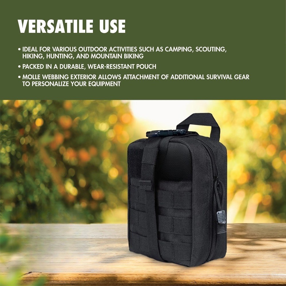Outdoor Survival Kit, 21 Pieces