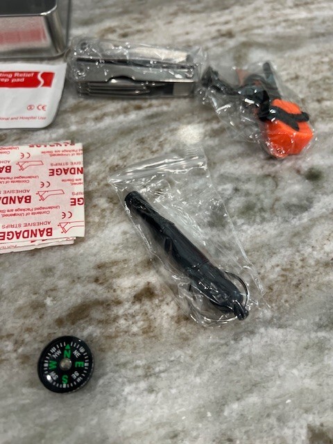 4 Patriots Staples Of Survival Includes Survival Tools And First Aid Kit NEW