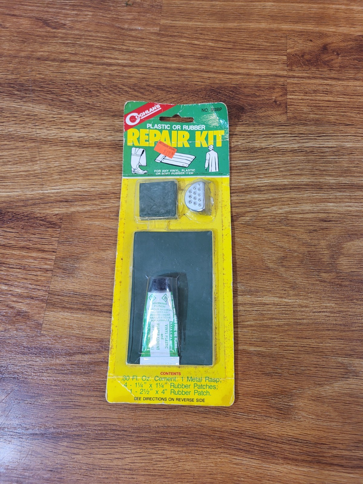 1993 Coghlan’s Plastic or Rubber Repair Kit Model #860BP
