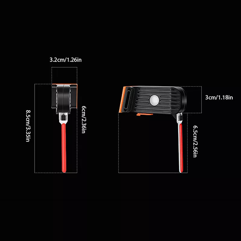 Photon Drop Light USB Rechargeable Bicycle Light Bike Tail Light Battery