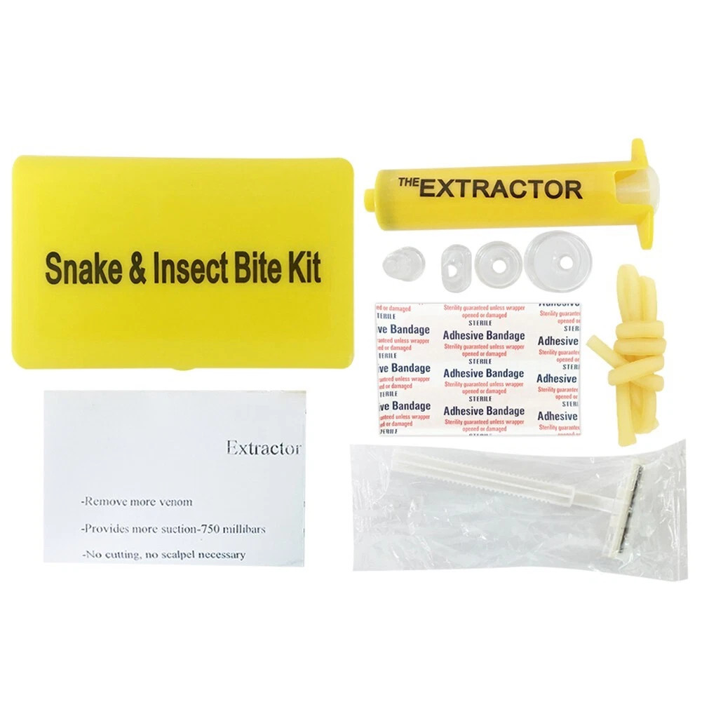 2026 Portable Venom Poison Extractor Bug Bite Suction Tool For Outdoor Camping