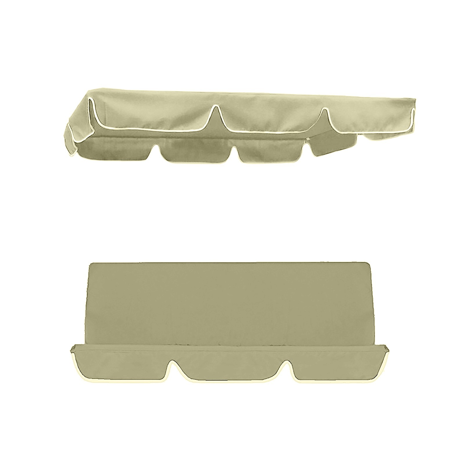 Waterproof Oxford Fabric Canopy For Garden Swing Seat Cover Two Or Three Seater