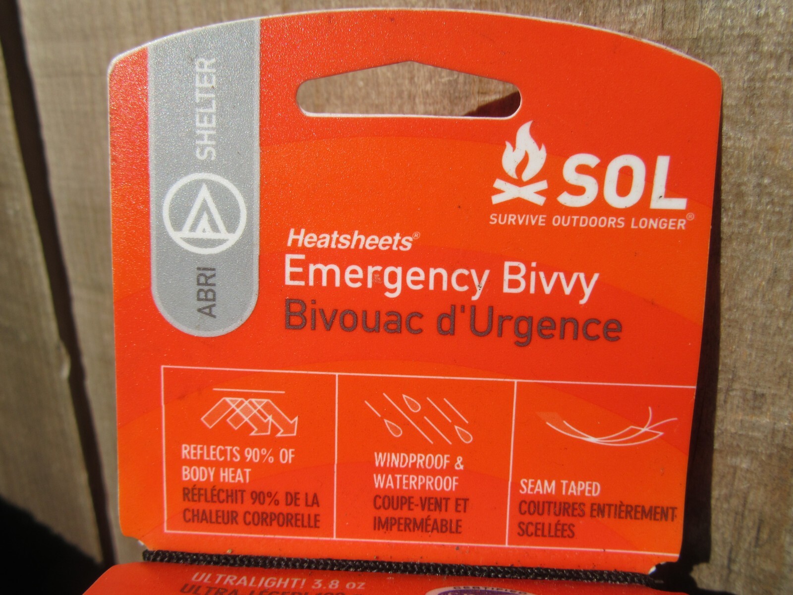 Brand New SOL Survive Outdoors Longer Heatsheets Emergency Brivvy 84″ x 36″