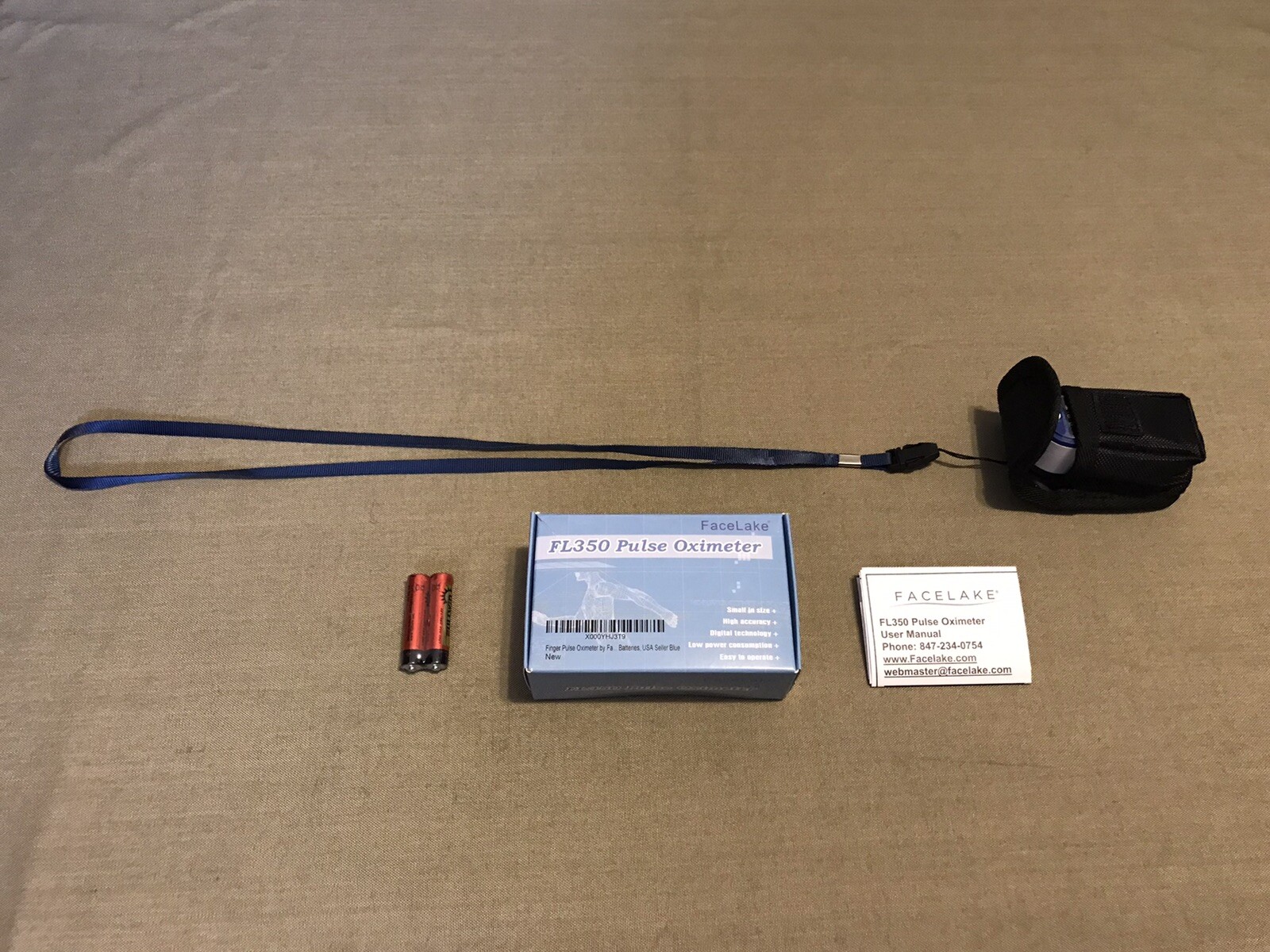Home Depot Backpack, Blanket, Pulse Oximeter, Digital Thermometer Care Kit Lot