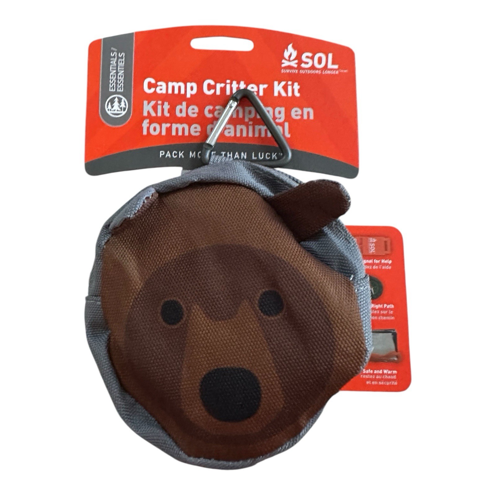 New Bear The Camp Critter Kit – Survival Essentials Gift Camping Scouting