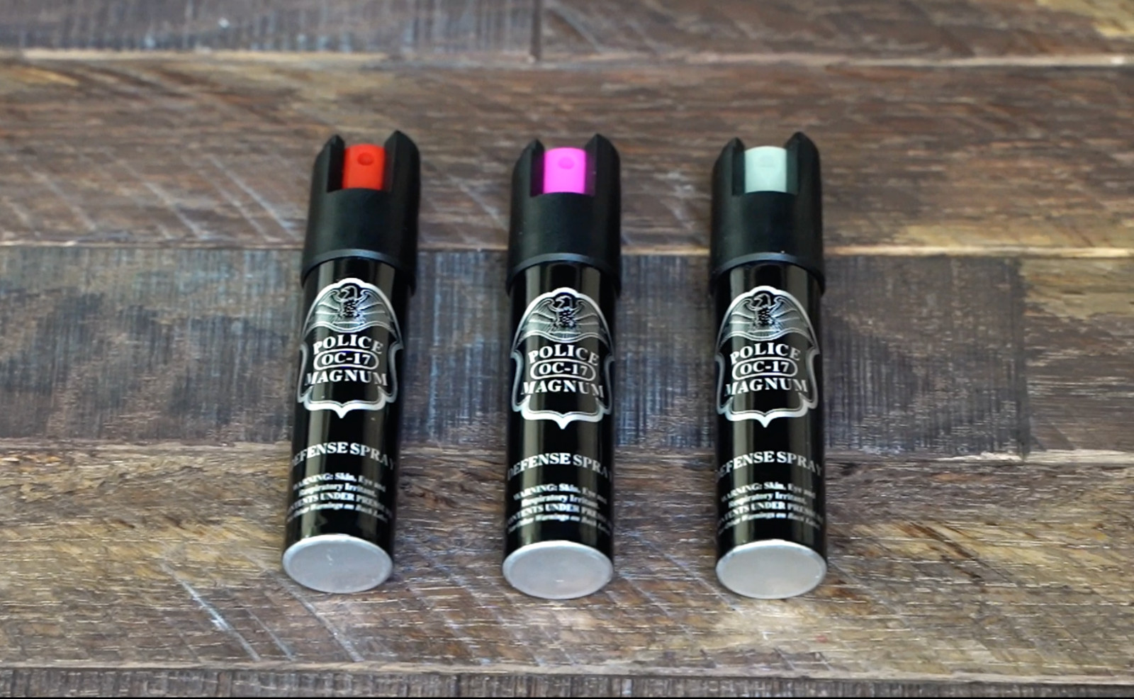 4 Police Magnum pepper spray .75oz unit twist lock self defense protection