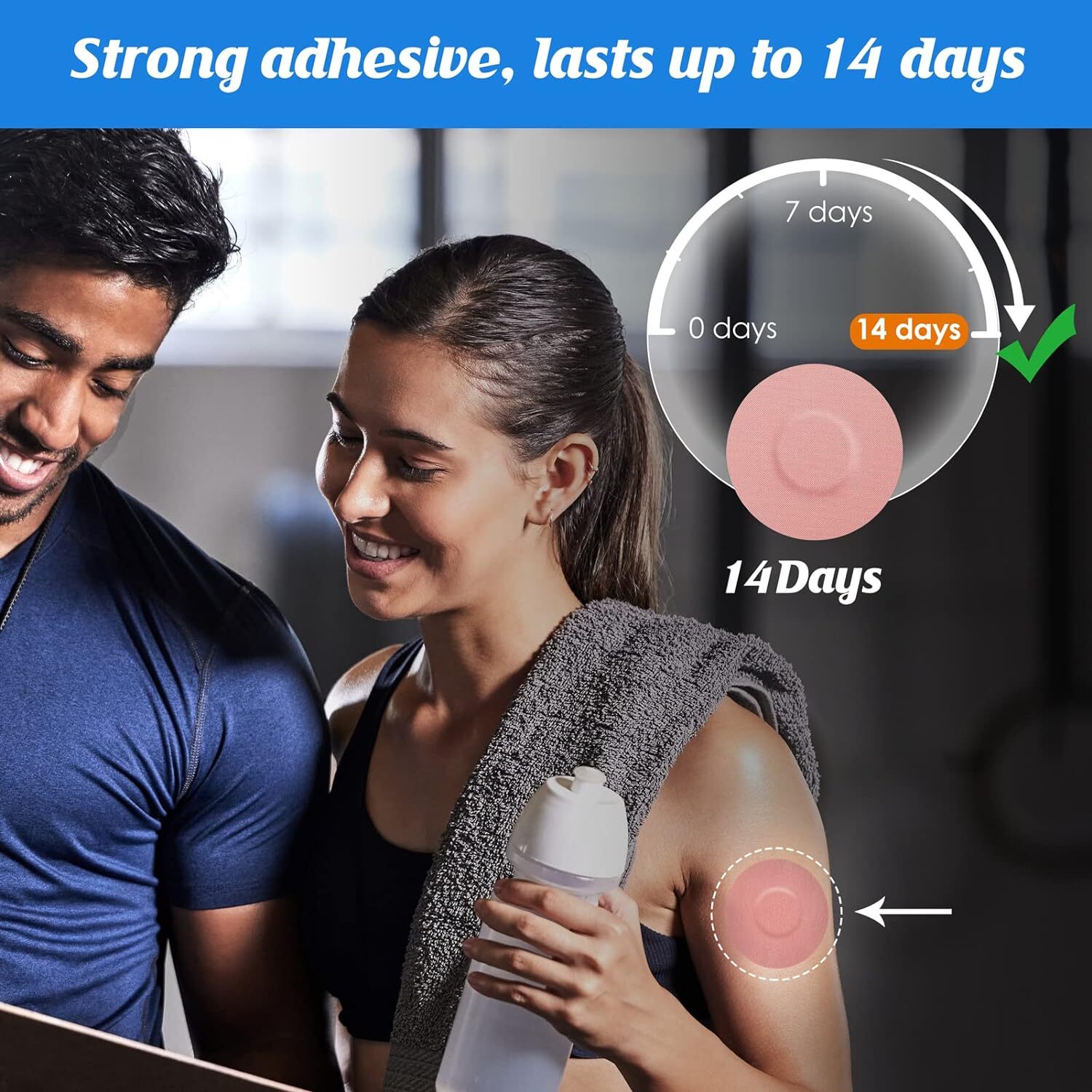 10/50x For Freestyle Libre Sensor Covers Waterproof Breathable Adhesive Patches