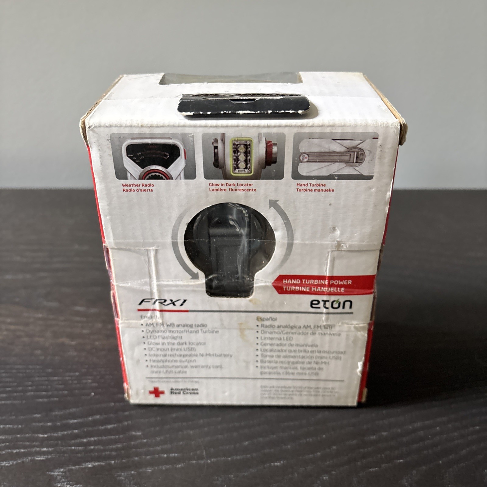 ETON FRX1 Hand Crank Turbine AM FM Weather Analog Radio NEW Prepping Emergency
