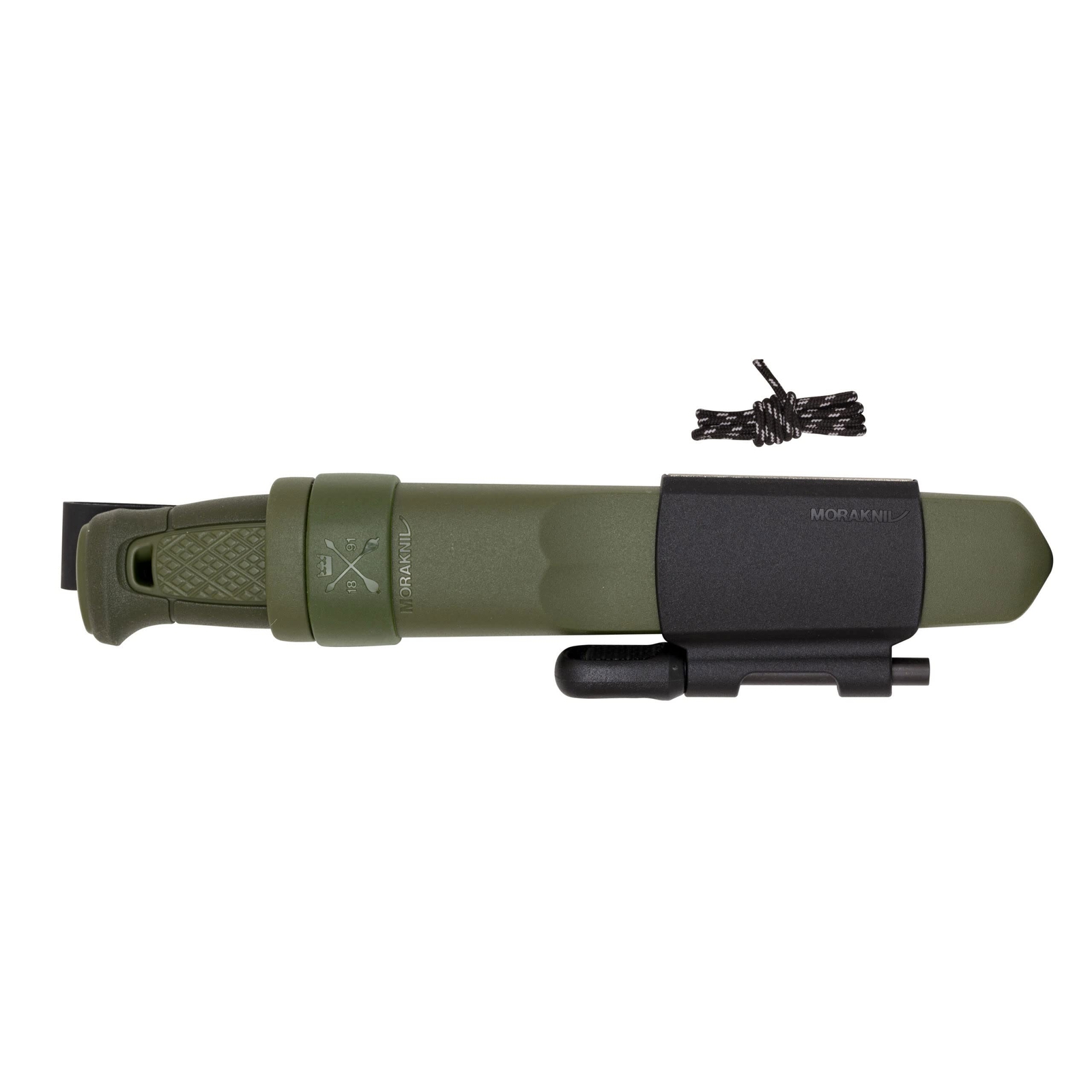 New Mora Kansbol w/Survival Kit Green Fixed Blade Knife M-13912