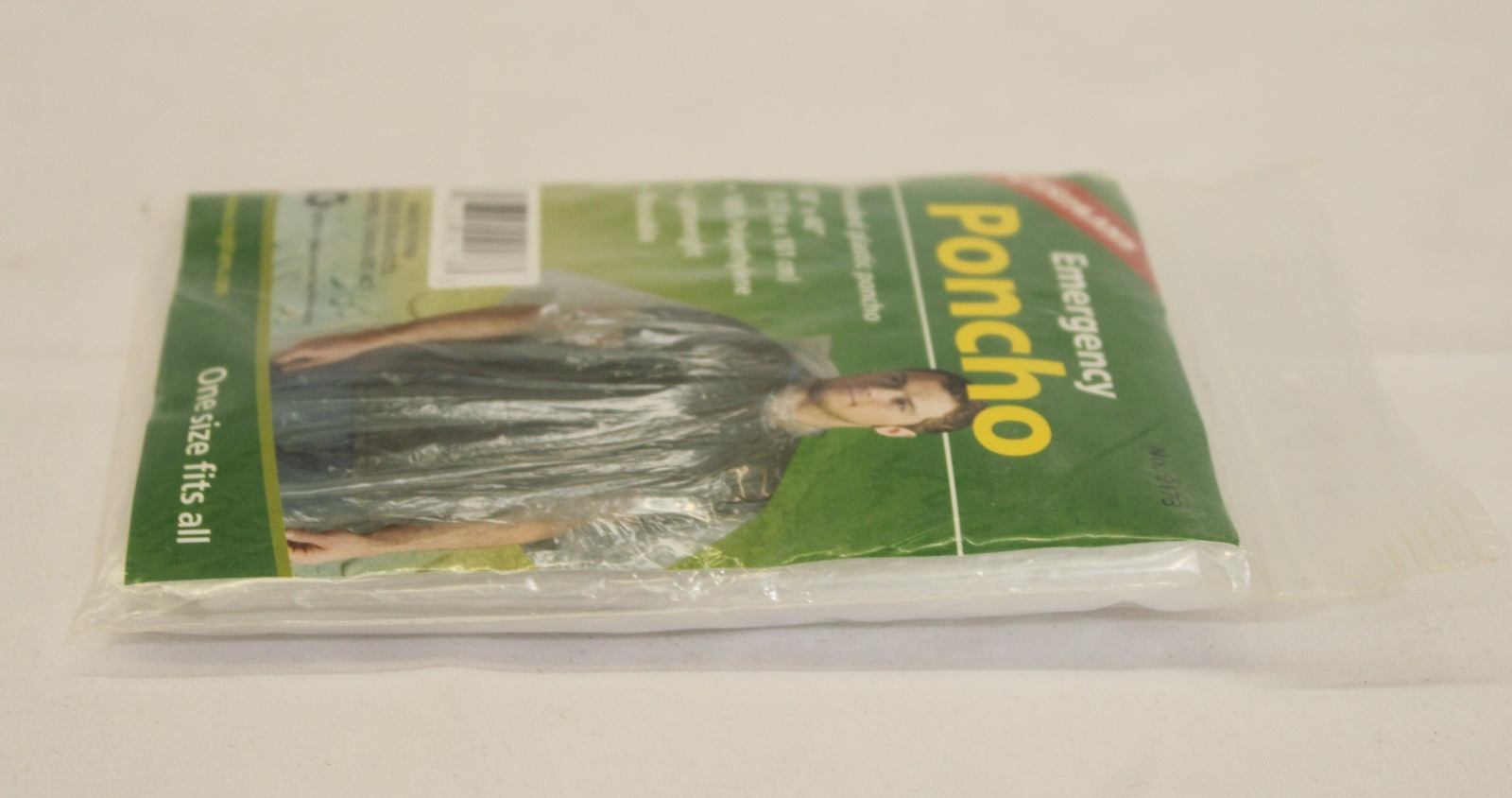 Coghlan’s Unisex Adult’s Emergency Hooded Plastic Poncho EG7 Clear One Size NWT