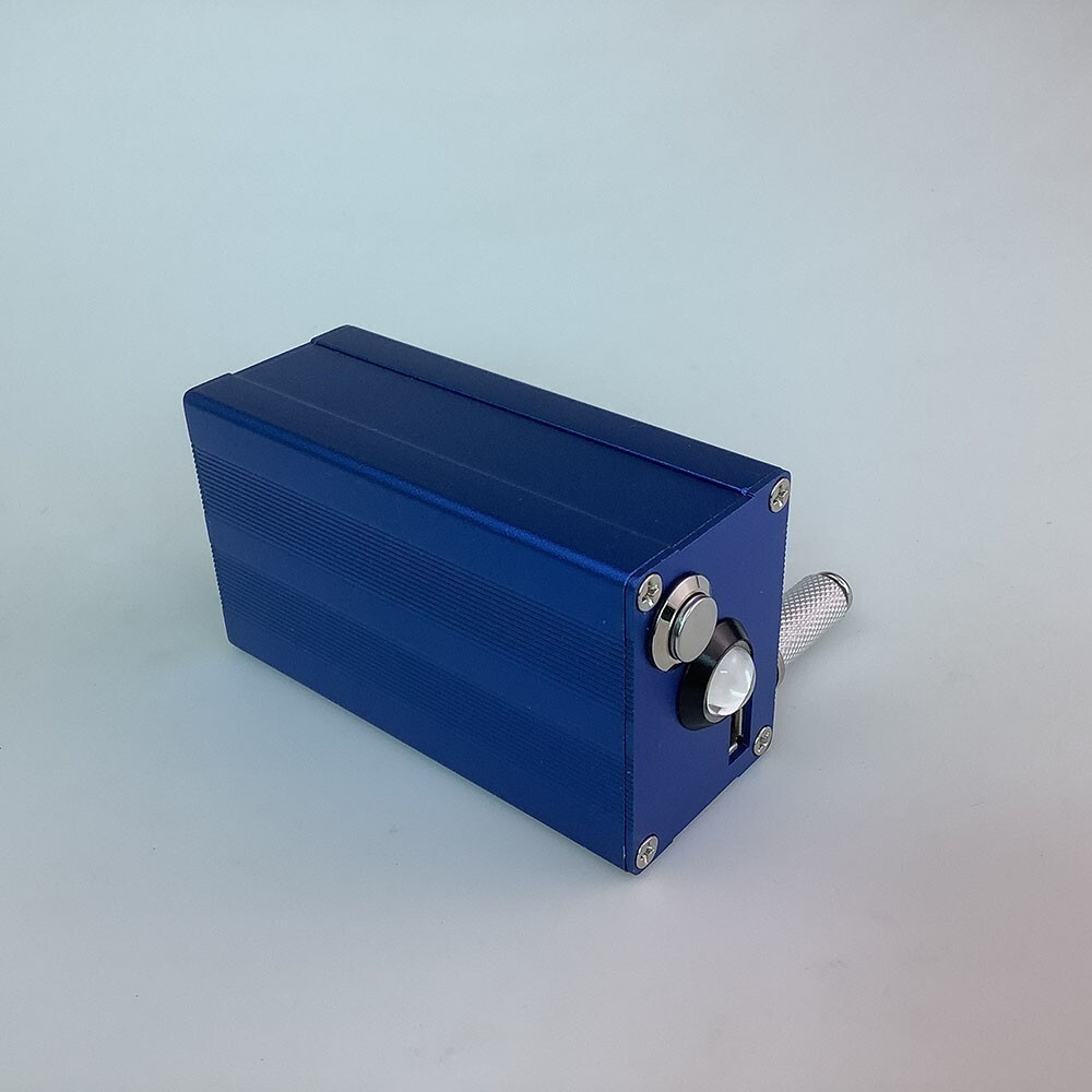 Outdoor Lightweight Emergency Survival Hand Crank Charge Generator Blue