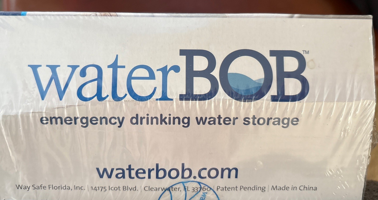 waterBOB Emergency Drinking Water Storage 100 Gallons Survival Gallon