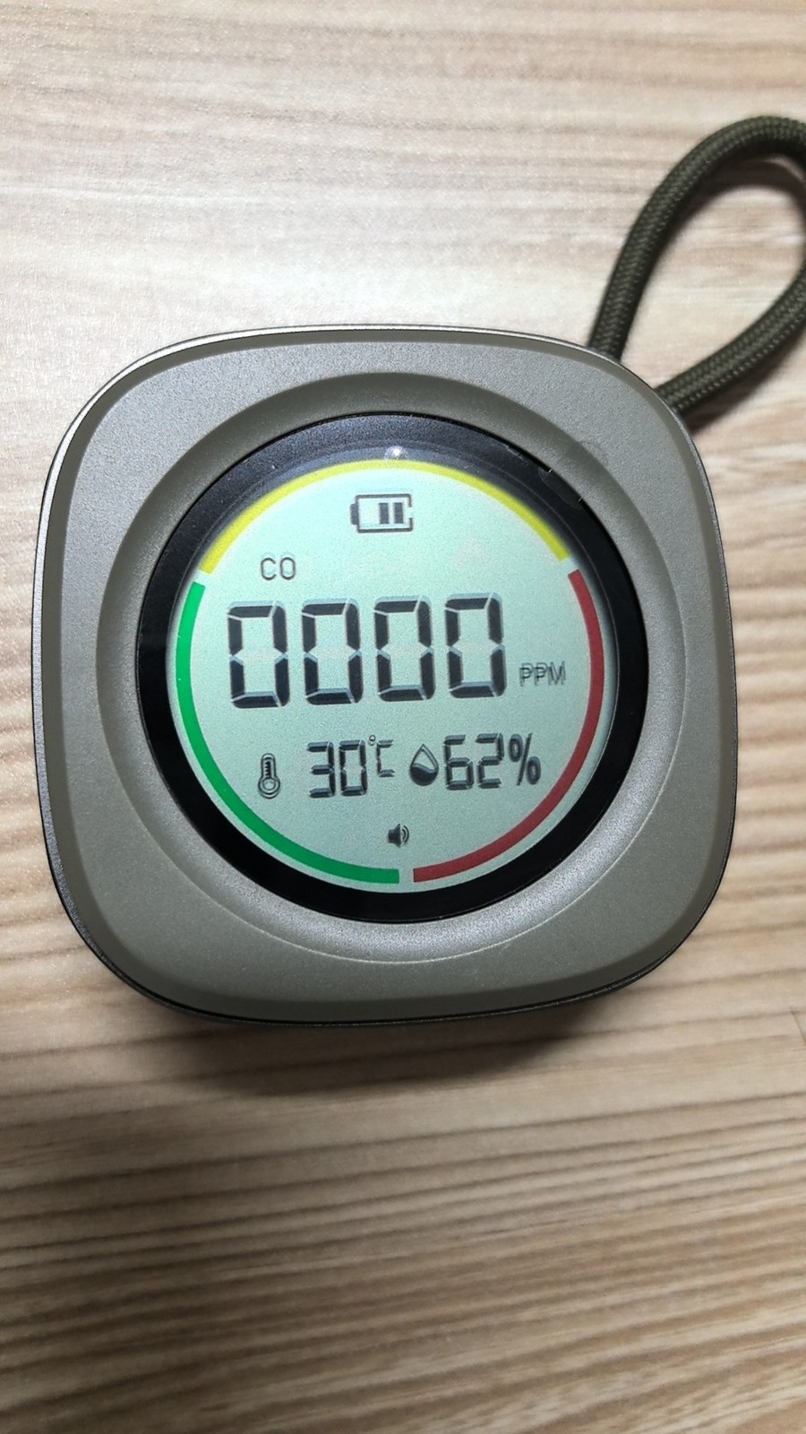 Portable CO Detector Multi Gas Tester Carbon Monoxide Alarm for Camping Outdoor