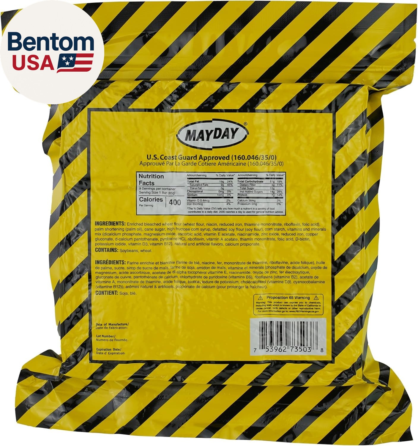 Mayday 13047 Deluxe Classroom Lockdown Emergency Kit – School Safety Survival Su