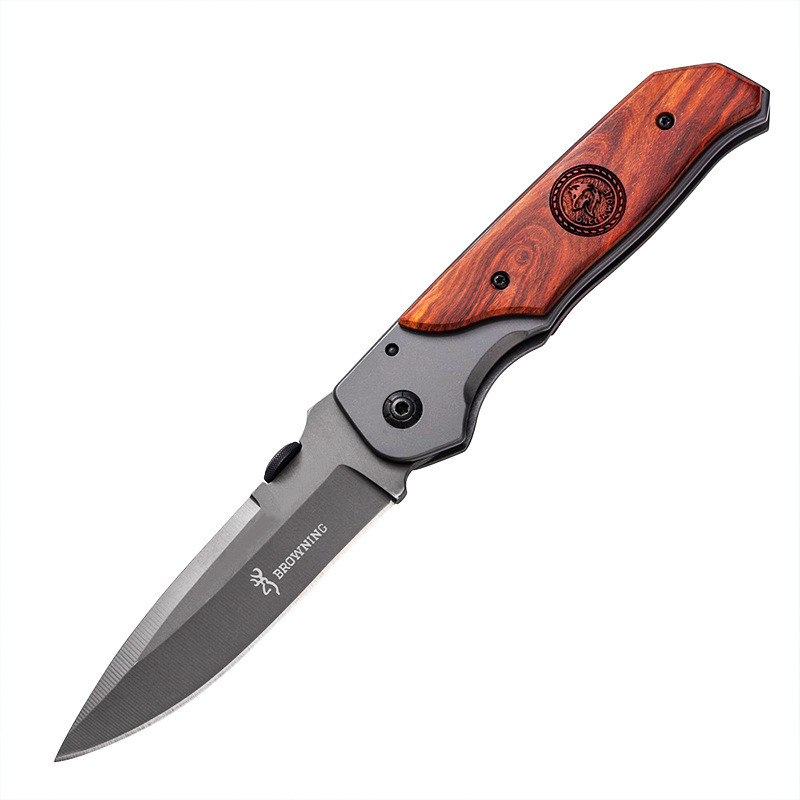 Outdoor Camping survival Hunting Fishing Knife Tactical fruit Folding knife AU