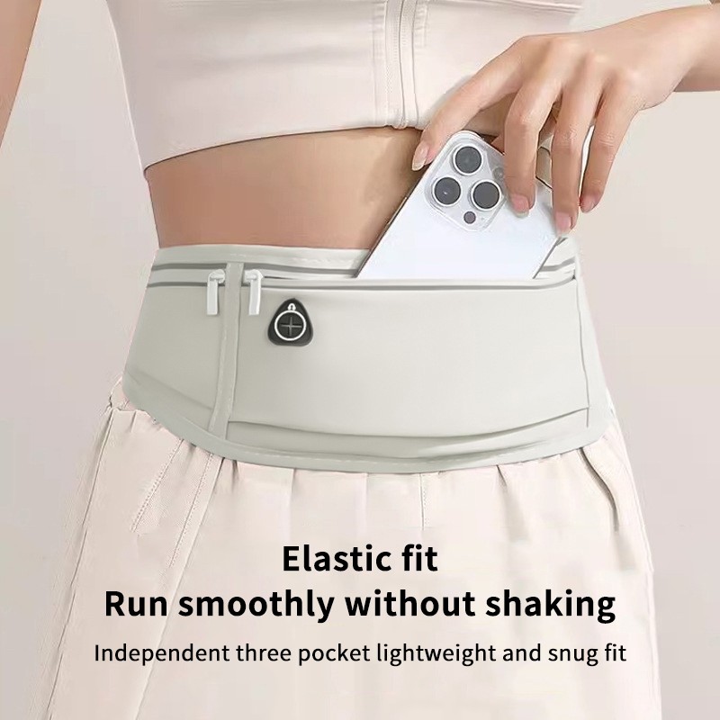 Outdoor Waterproof Invisible Running Waist Bag Sports Fanny Pack Men Women