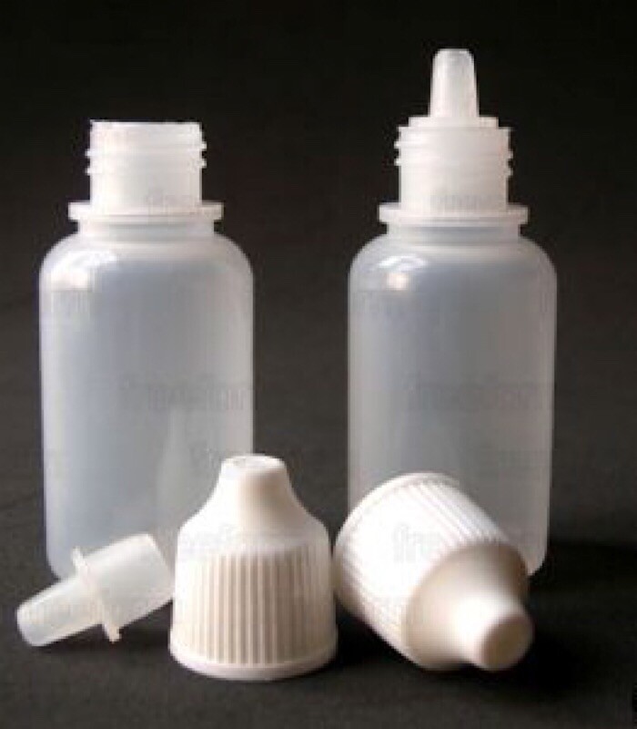 8 Plastic Dropper 1oz Screw on Cap liquid Storage Hiking Camping First Aid Kit