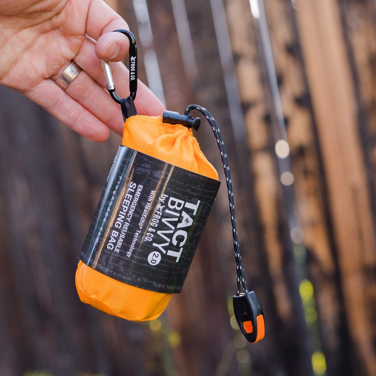 Survival Frog Tact Bivvy 2.0 Emergency Ultra-Compact, New Tactical Orange