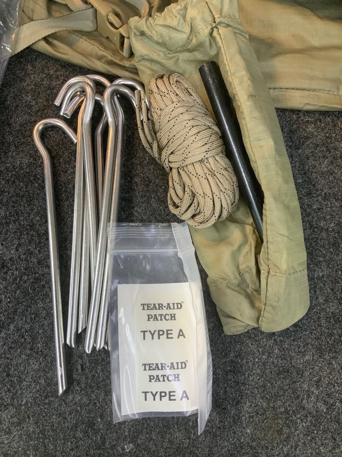 LITEFIGHTER 1 man Tent coyote tan 499 combat shelter system USGI