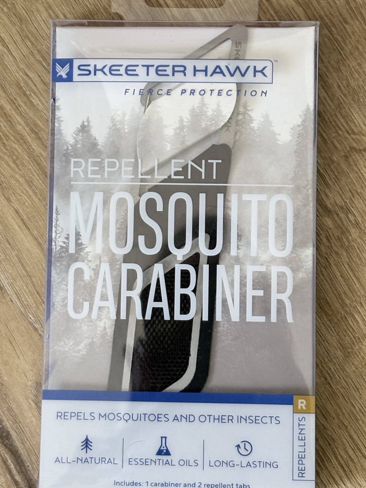 6 SKEETER HAWK WEARABLE MOSQUITO CARABINER CLIPS & WRISTBANDS & OILS BRAND NEW