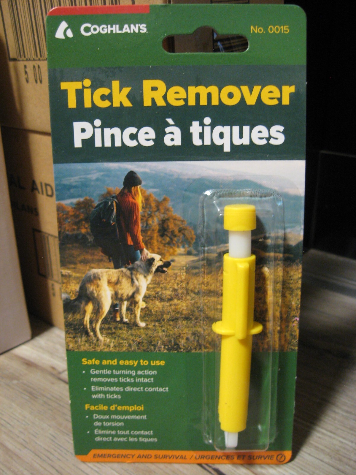 Coghlan’s Tick Remover Tool – Removes Ticks Intact – No Direct Contact – 0015