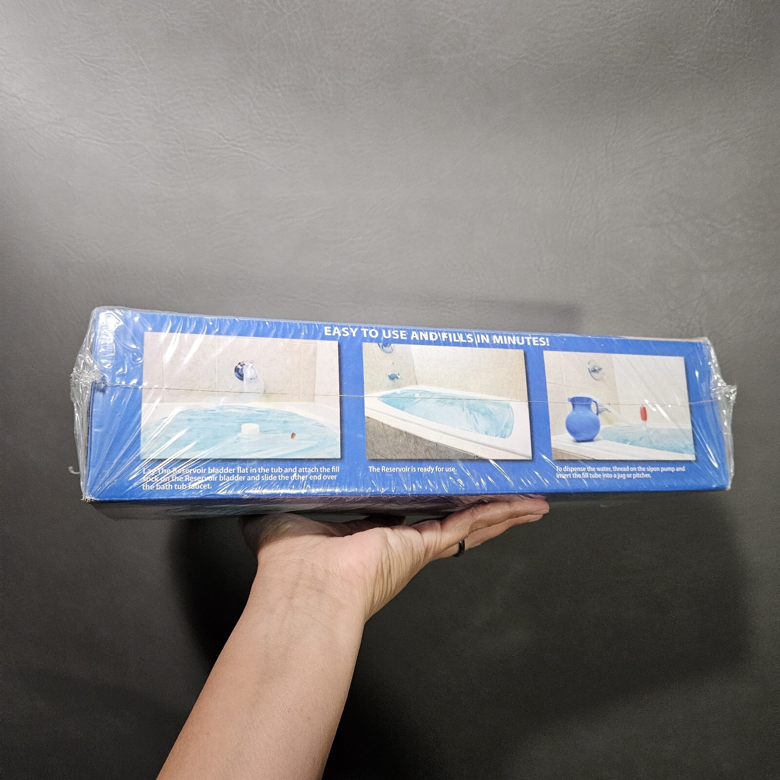 The Reservoir Emergency Water Storage System Holds Up To 100 Gallons Prepper