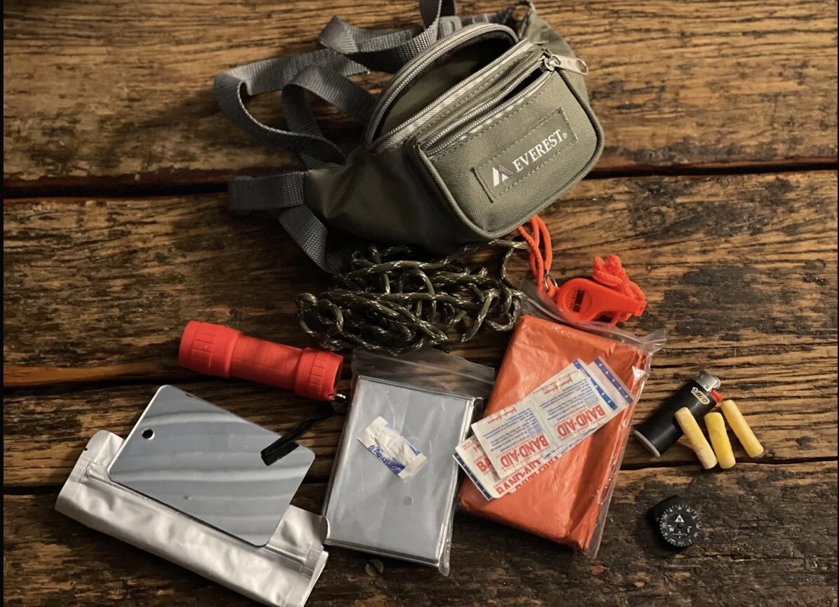 Wilderness Survival/Safety Kit For Kids