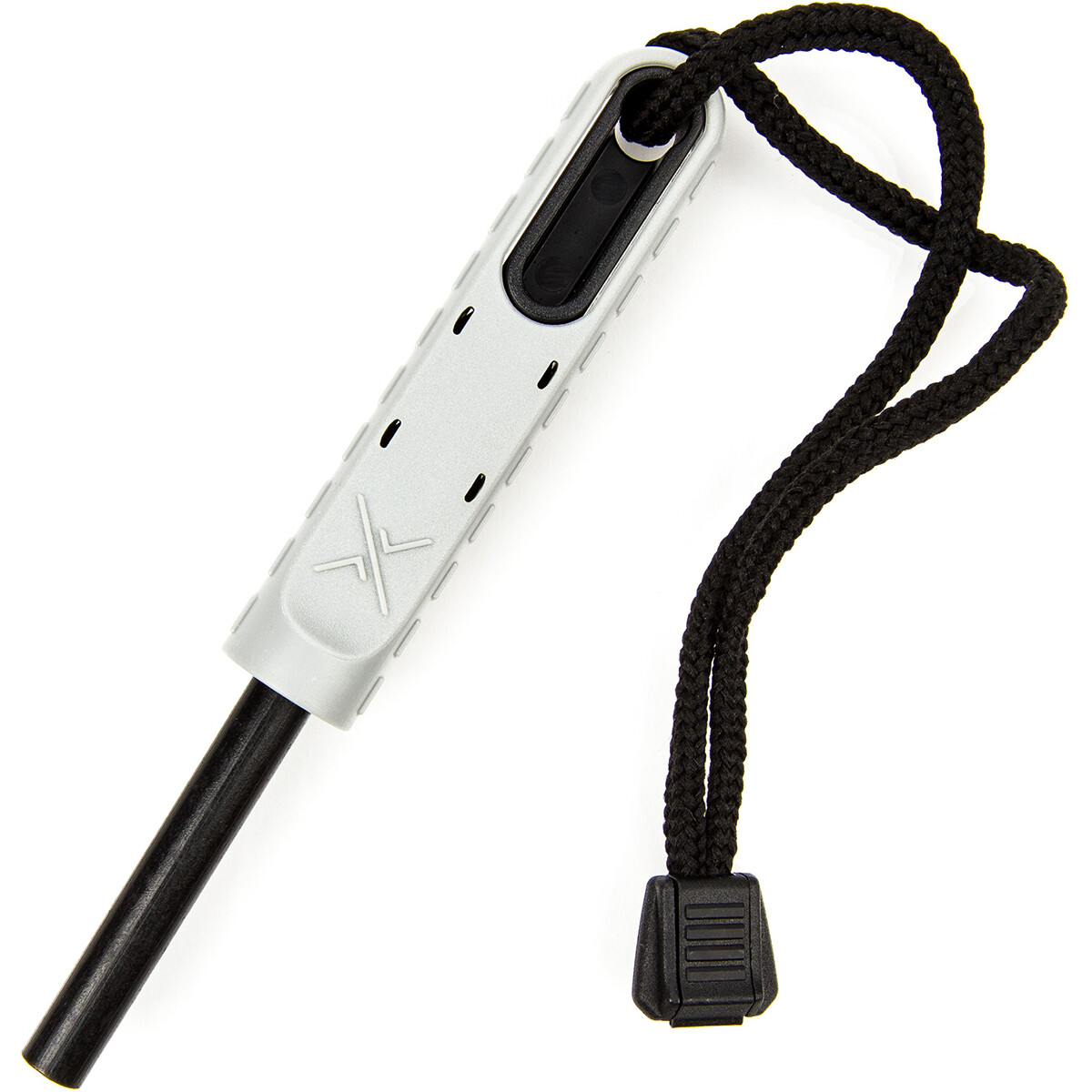 Exotac polySTRIKER XL Ultra-Light Ferrocerium Rod Firestarter – Gunmetal