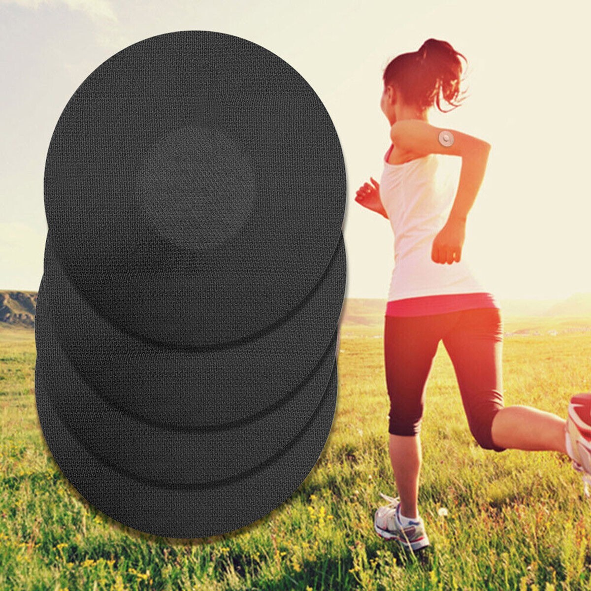 30PCS Adhesive Patches Waterproof Sensor Covers Flesh Flexib For Freestyle Libre